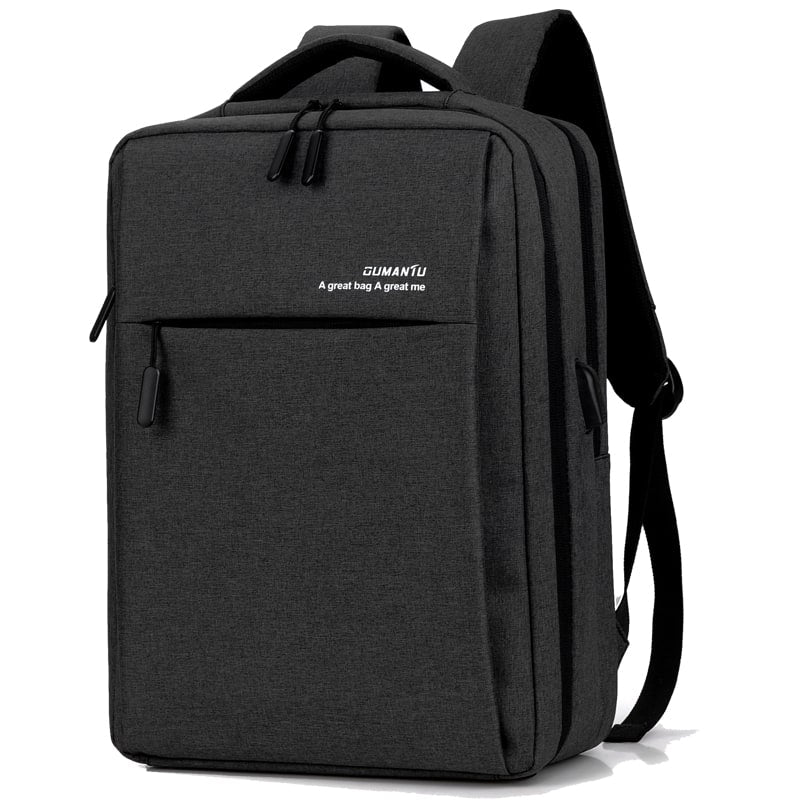 Sac à dos pour ordinateur en tissu Oxford avec port USB