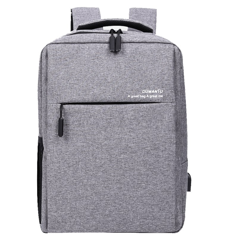 Sac à dos pour ordinateur en tissu Oxford avec port USB