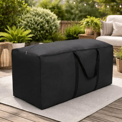 Housse de rangement pour coussins de jardin en tissu Oxford