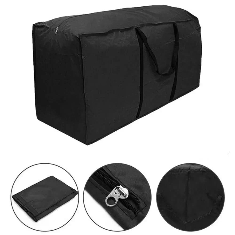 Housse de rangement pour coussins de jardin en tissu Oxford