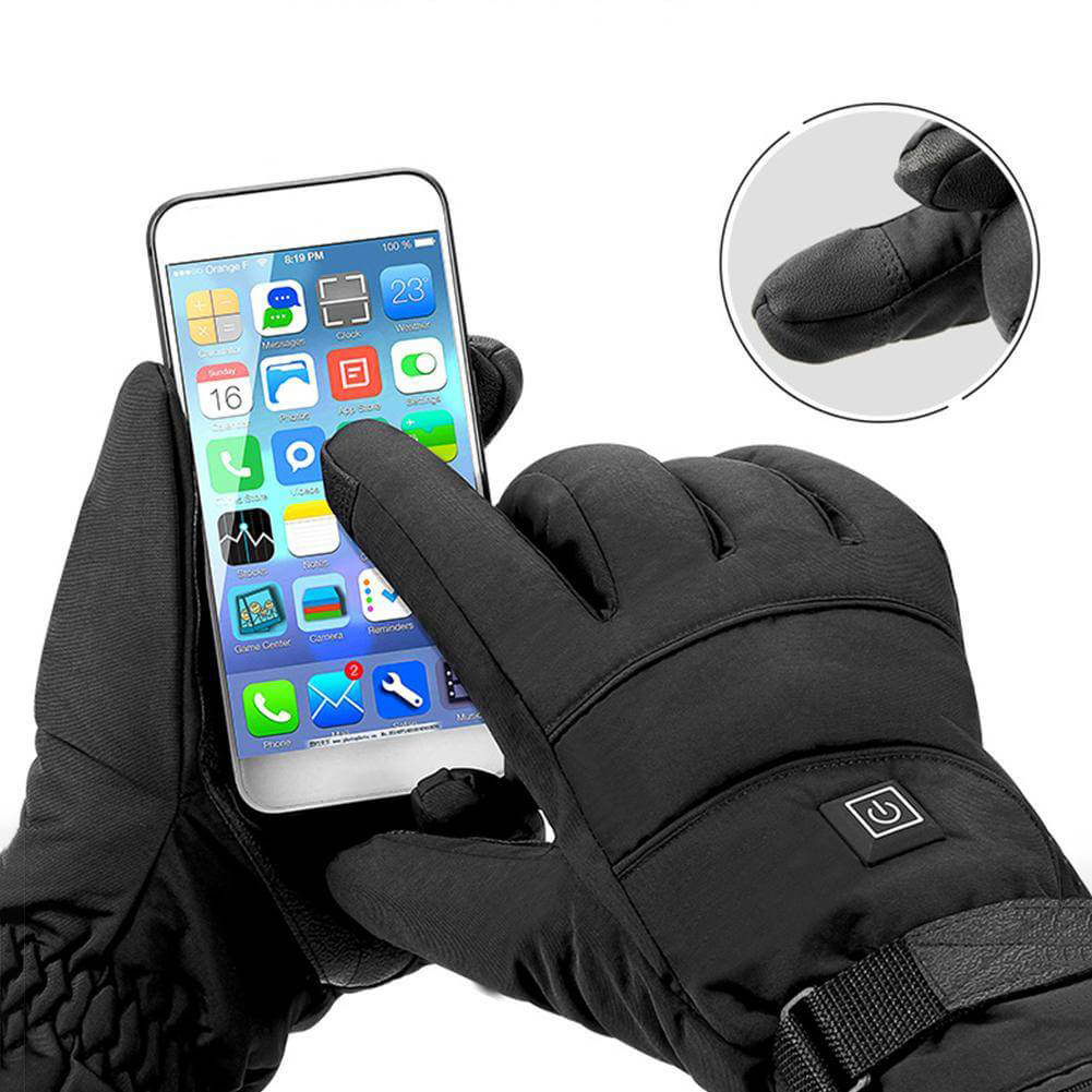 Gants chauffants extérieurs avec doublure thermique