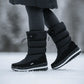 Bottes mi-mollet isolantes à fermeture latérale