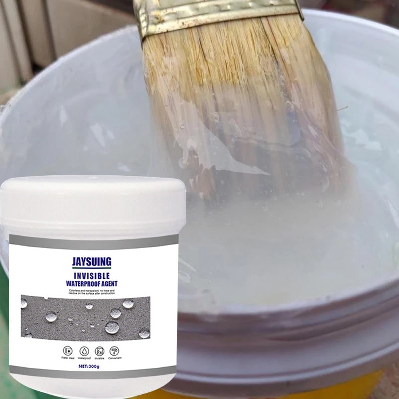 Mastic d'étanchéité transparent avec pinceau, 300 g