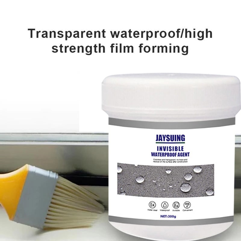 Mastic d'étanchéité transparent avec pinceau, 300 g