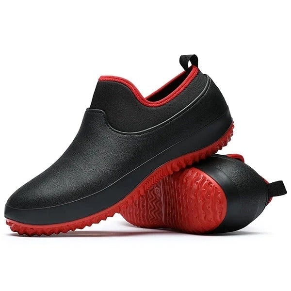 Chaussures de jardin en caoutchouc à enfiler