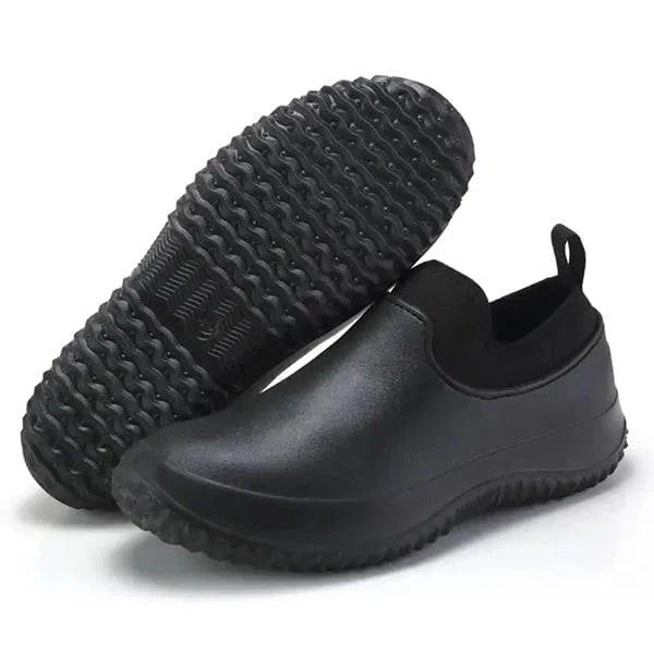 Chaussures de jardin en caoutchouc à enfiler