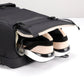 Sac à dos de voyage avec compartiment chaussures et accès latéral