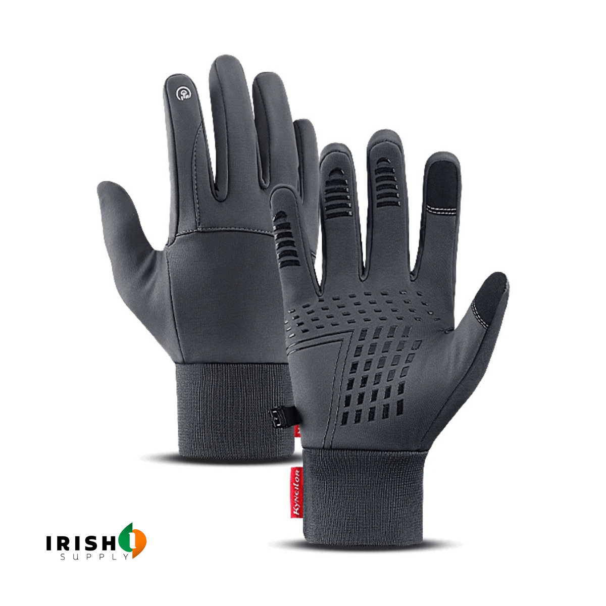 Gants de cyclisme thermiques avec doigts tactiles
