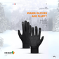 Gants de cyclisme thermiques avec doigts tactiles