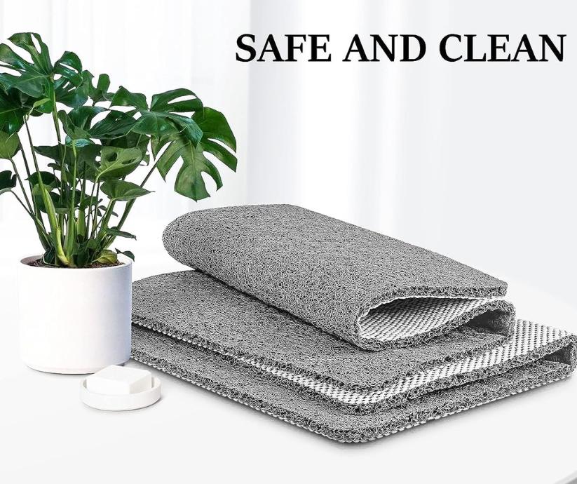 Tapis de douche texturé découpable, 53 × 53 cm