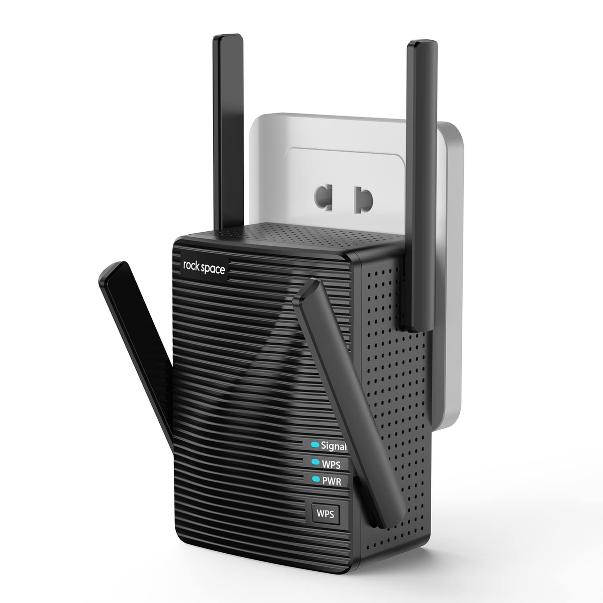 Répéteur Wi-Fi à quatre antennes avec bouton WPS