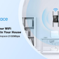 Répéteur Wi-Fi à quatre antennes avec bouton WPS
