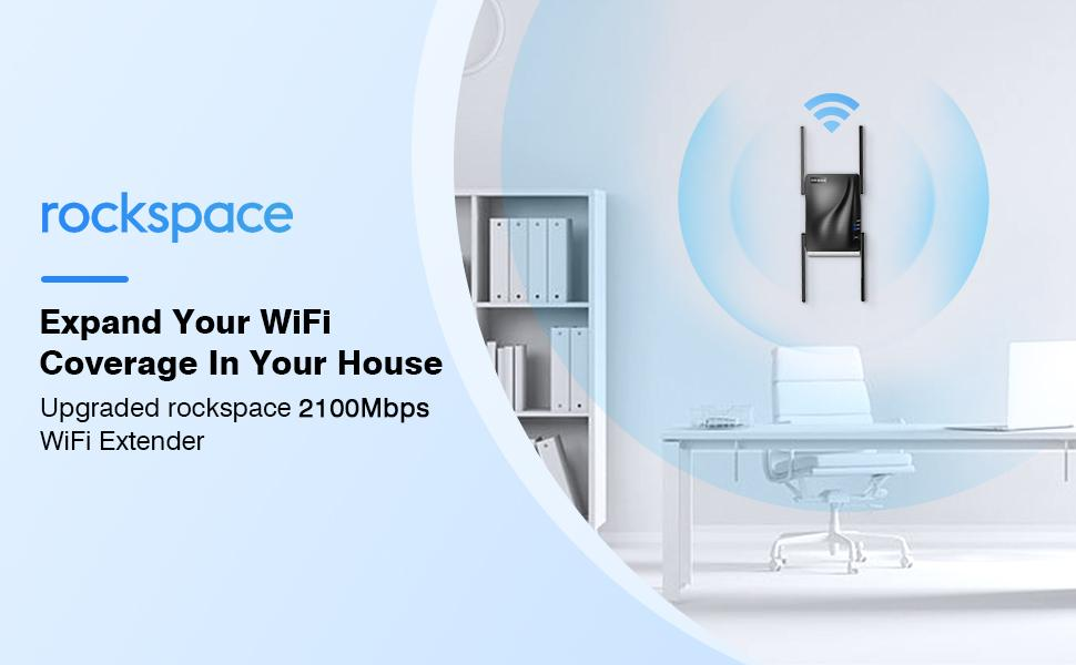 Répéteur Wi-Fi à quatre antennes avec bouton WPS