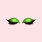 Autocollants de maquillage pour les yeux avec faux cils