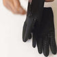 Gants de cyclisme d'hiver avec doublure polaire et doigts tactiles
