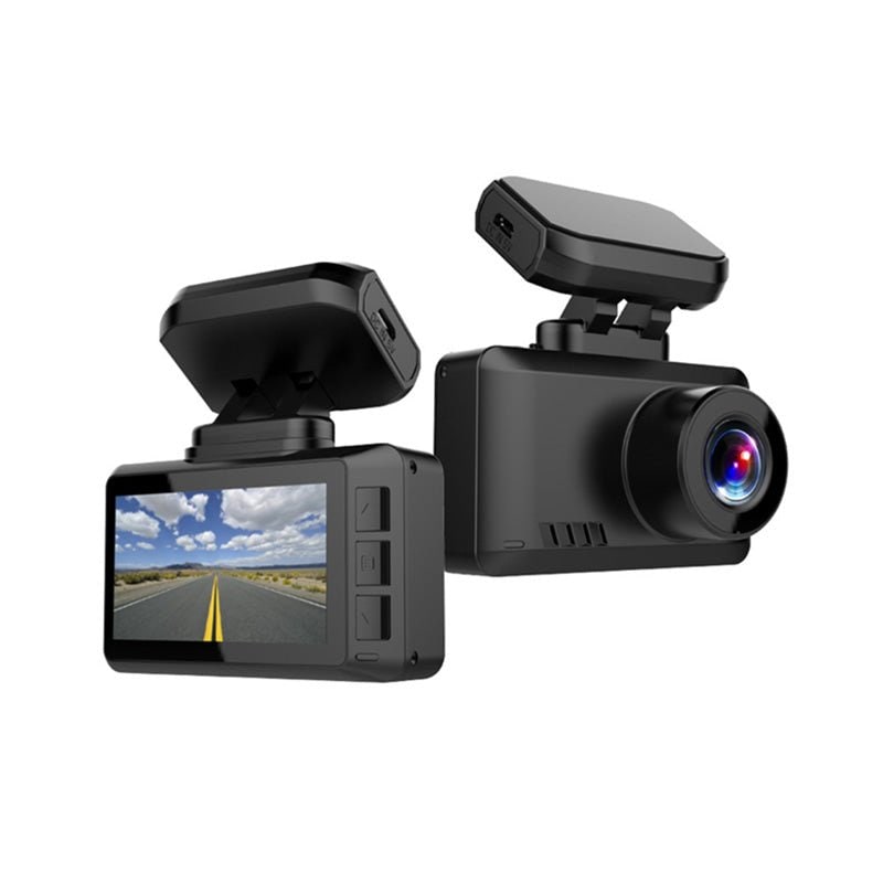 Caméra de voiture 4K avec écran IPS et GPS