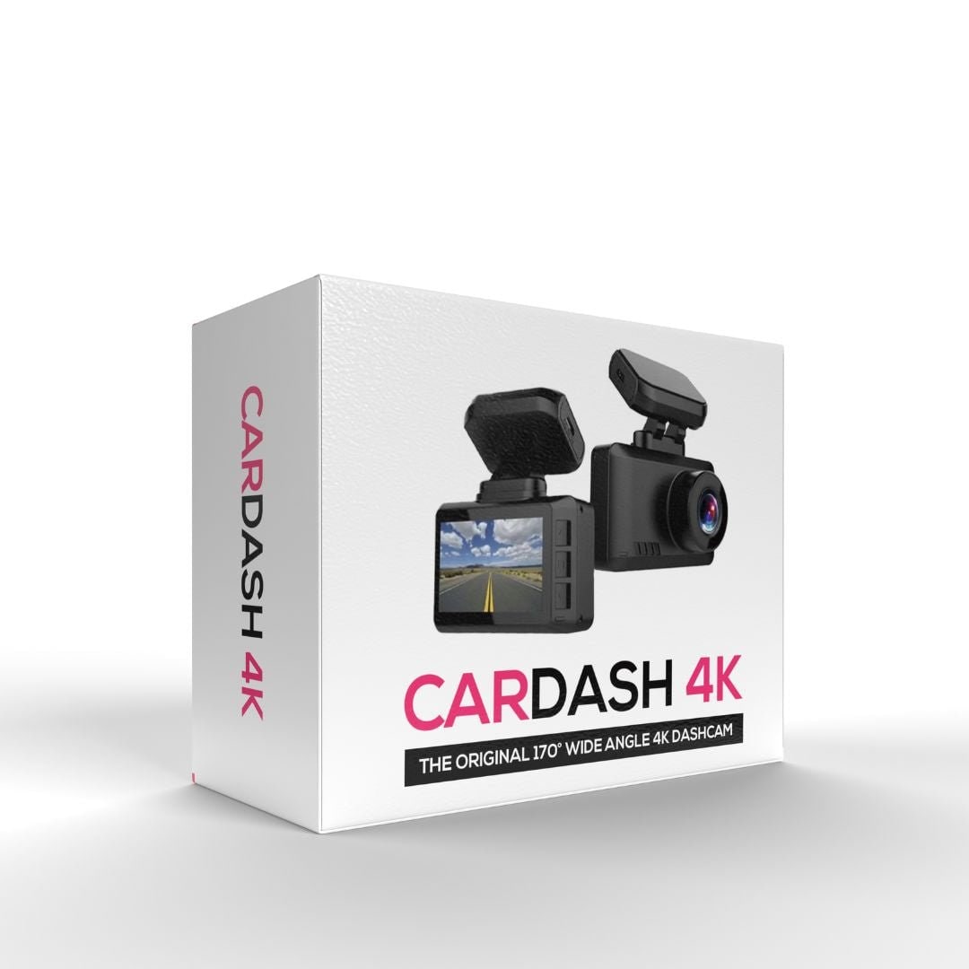 Caméra de voiture 4K avec écran IPS et GPS