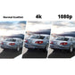 Caméra de voiture 4K avec écran IPS et GPS