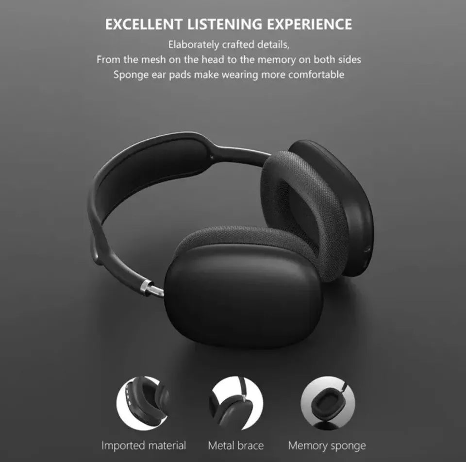 Casque audio sans fil à réduction active du bruit