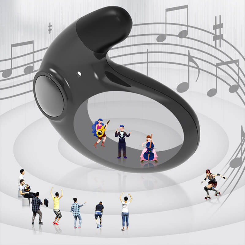 Écouteurs Bluetooth compacts avec boîtier rechargeable