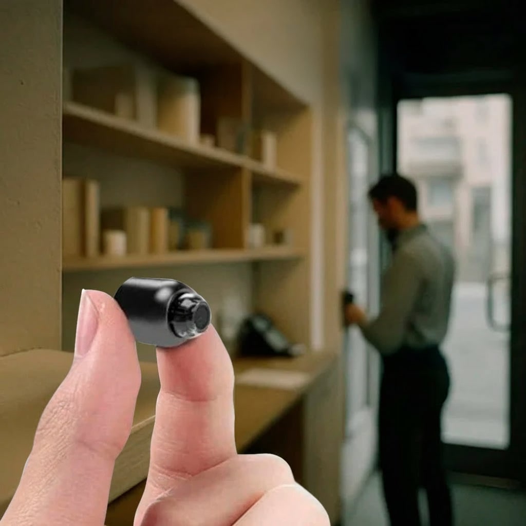 Mini caméra Wi-Fi 1080p avec vision nocturne et microphone