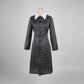 Robe de costume gothique à col blanc