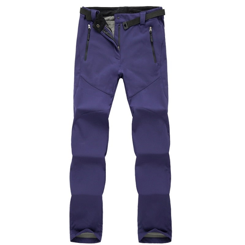 Pantalon de randonnée pour femme avec doublure polaire