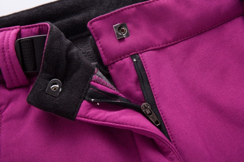 Pantalon de randonnée pour femme avec doublure polaire