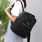 Sac à dos de voyage en nylon pour femme avec port USB