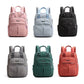 Sac à dos de voyage en nylon pour femme avec port USB