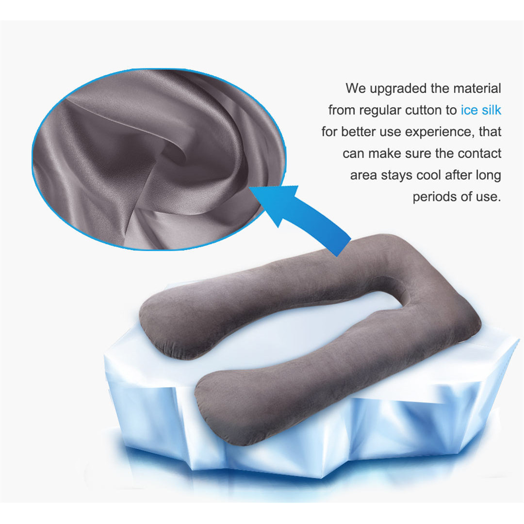 Coussin de grossesse en U pour dormir sur le côté