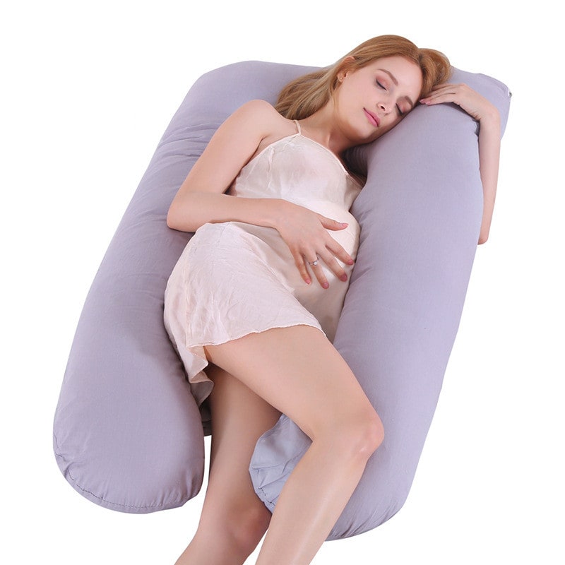 Coussin de grossesse en U pour dormir sur le côté