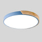 Plafonnier rond fin à trois teintes lumineuses