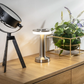 Lampe de table rechargeable rétro avec variateur