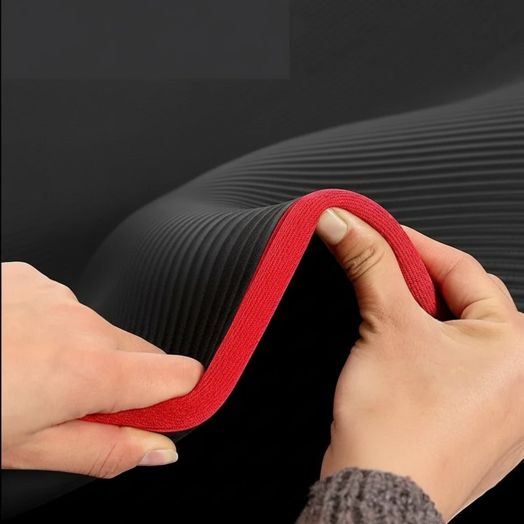 Tapis de yoga en mousse de 10 mm à surface antidérapante