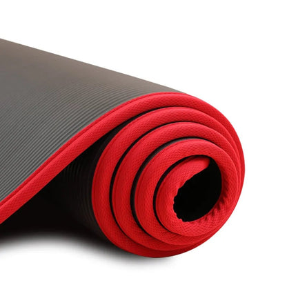 Tapis de yoga en mousse de 10 mm à surface antidérapante