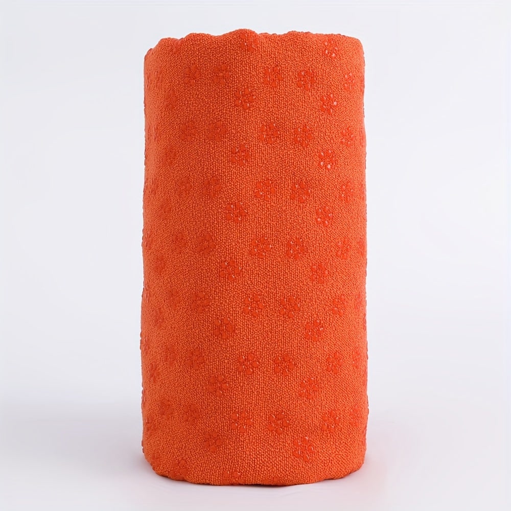 Serviette de yoga antidérapante en microfibre, 183 × 63 cm