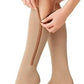 Chaussettes de compression de voyage à bout ouvert