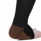 Chaussettes de compression de voyage à bout ouvert